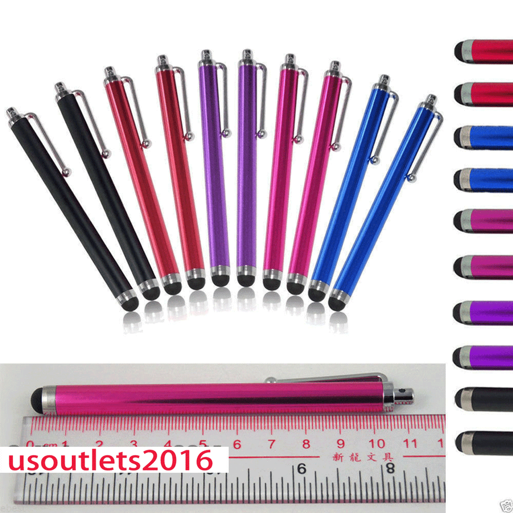 Touch Screen Capacitive Pen Stylus Universal For iPhone iPad Samsung Tablet 10PC