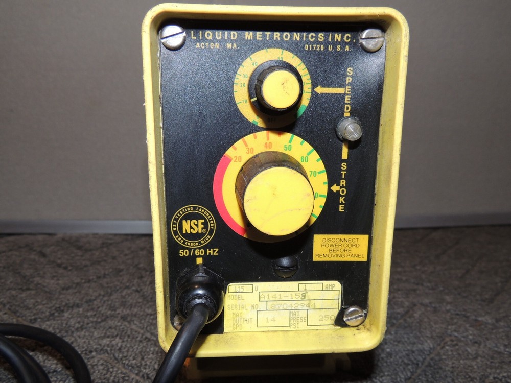 Liquid Metronics Inc Dosing Pump Model A141-155