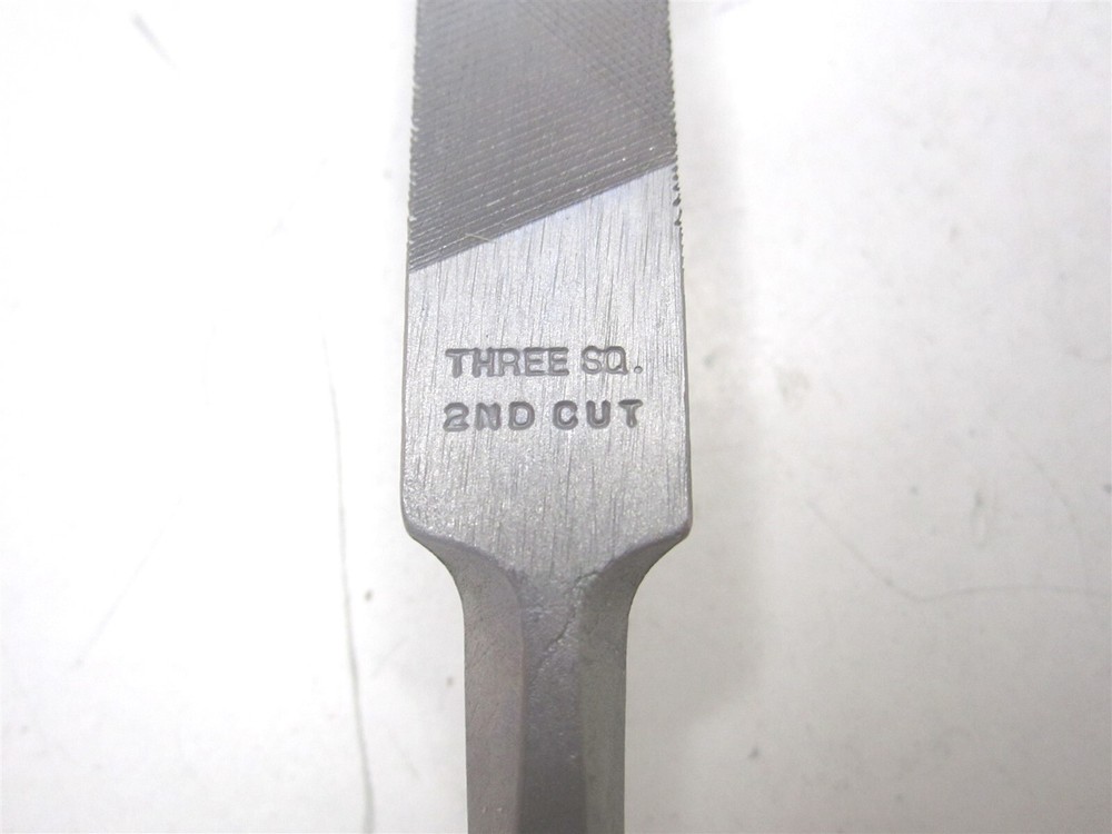 Nicholson (16069NN) 8" Three Square Triangular Second Cut File