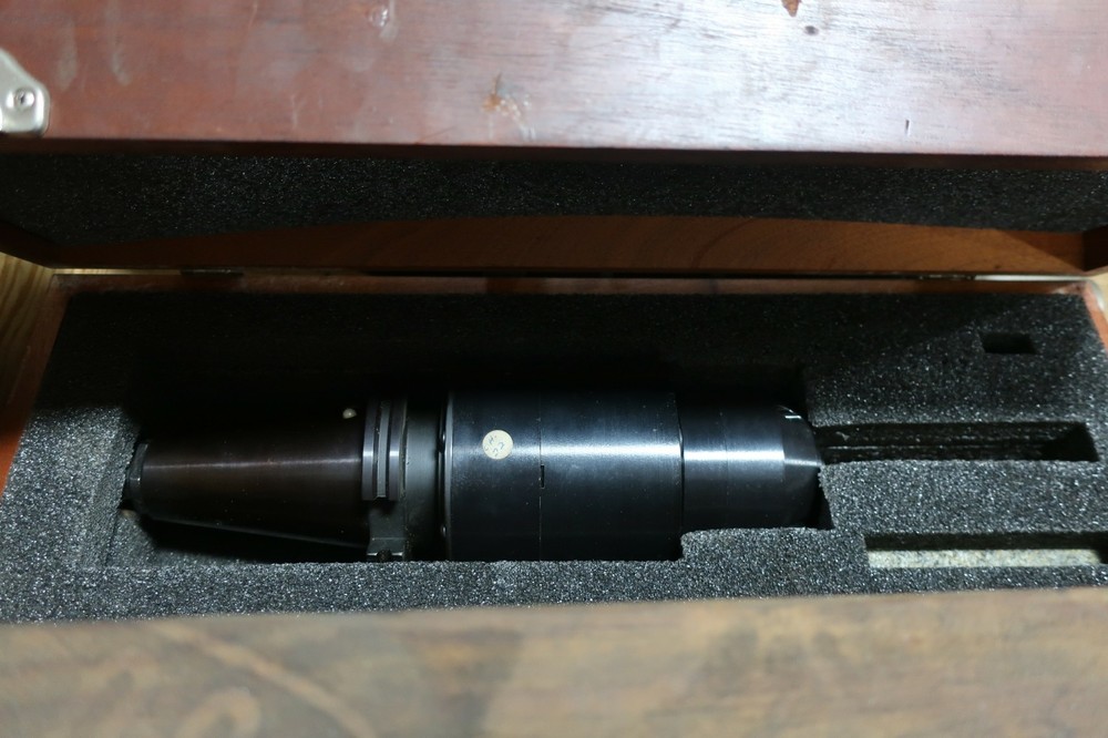 Digital Techniques Probe Valeron CAT50 Tool Holder DP-1119 w/ Wood Case