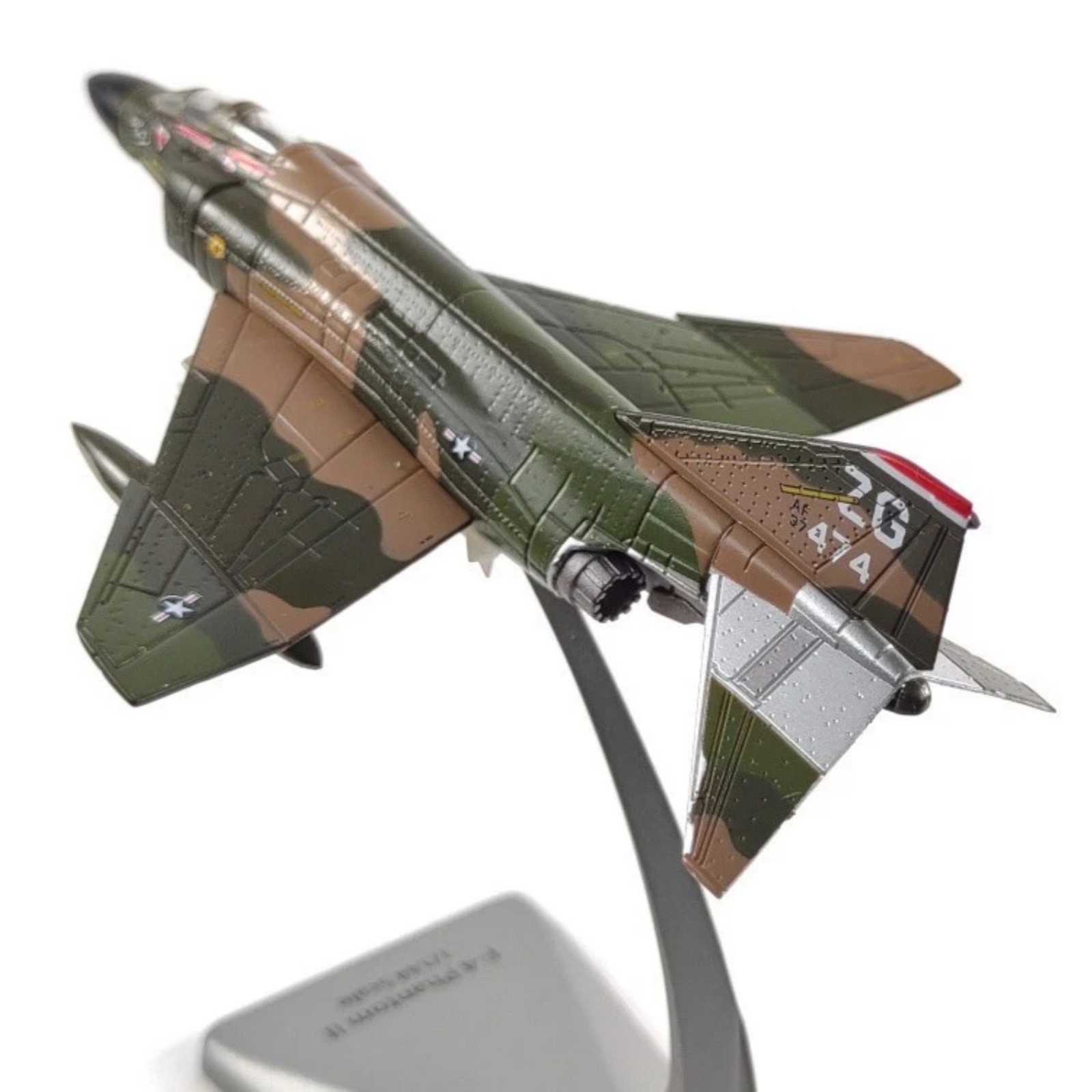 Brand New 14cm Diecast Alloy 1/144 USAF F-4 Phantom II Fighter Model Toy Gift