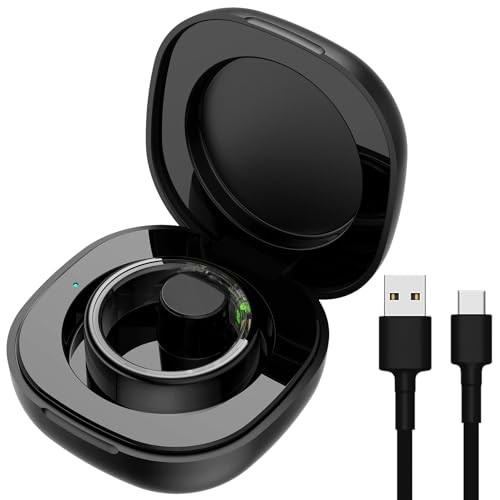 Smart Ring Charging Case Magnetic Charger Portable Charging Box Small