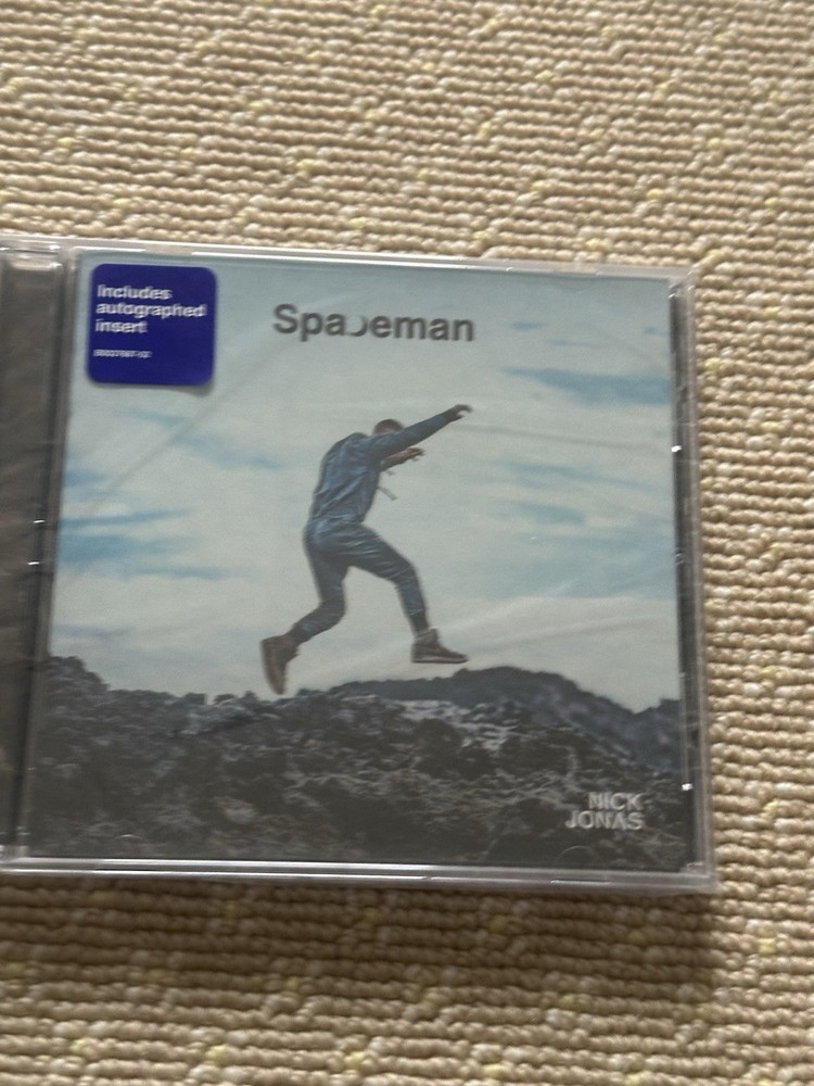 Nick Jonas Spaceman CD With Signed Insert Brand New Sealed
