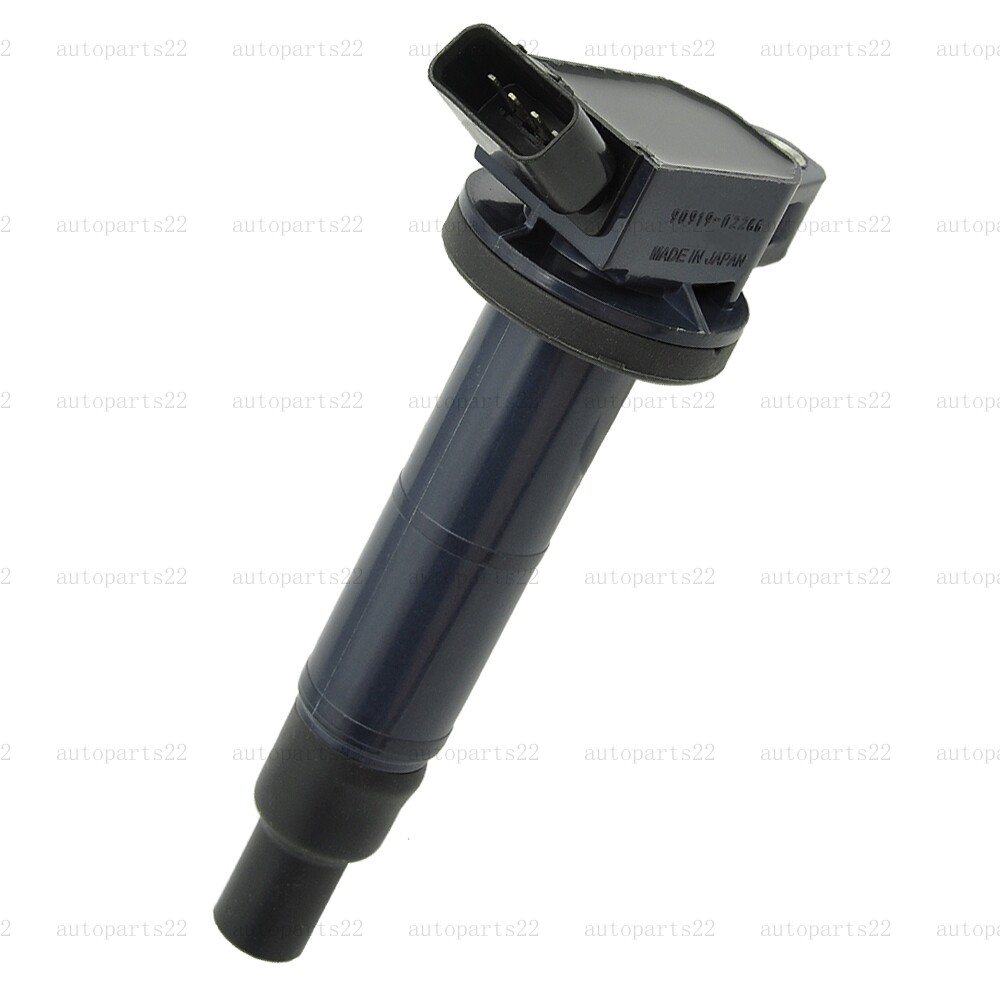 OEM UF333 4x Ignition Coil & 4x Iridium Spark Plug For 2002-11 Toyota Camry 2.4L