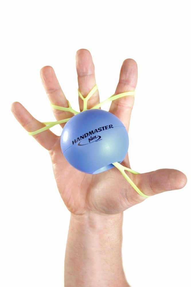 Handmaster Plus 3 Piece Physical Therapy Hand Exerciser (Colours May Vary)