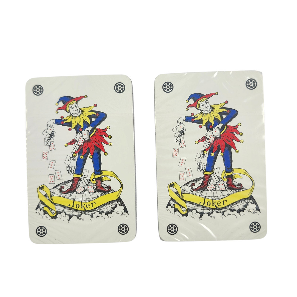 Christofle Hammered Silver Plate & Lacquer Box Set with 2 Decks Playing Cards