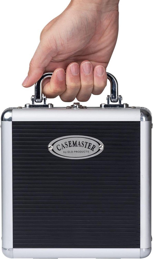 Dart Carrying Case - Aluminum, Holds 9 Darts, Flight Saving Space & 8 Pockets