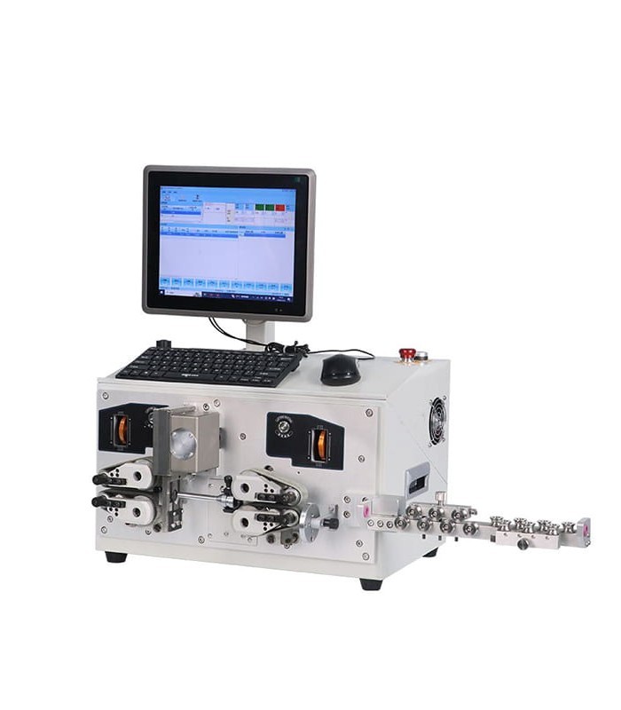 Intelligent Software Controlled Automatic Wire Stripper Machine