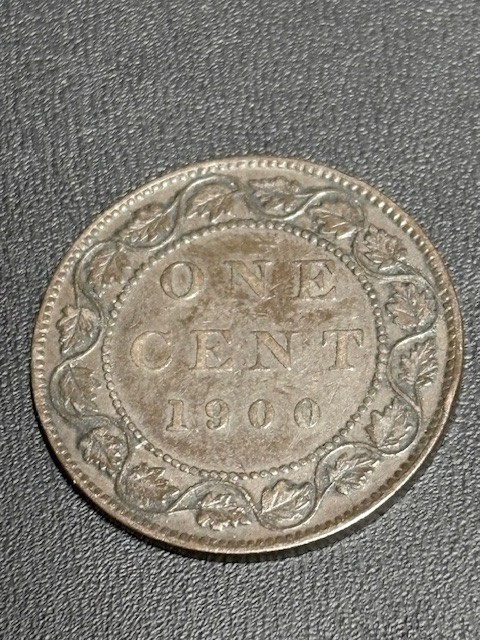 1900 CANADA LARGE 1C COIN