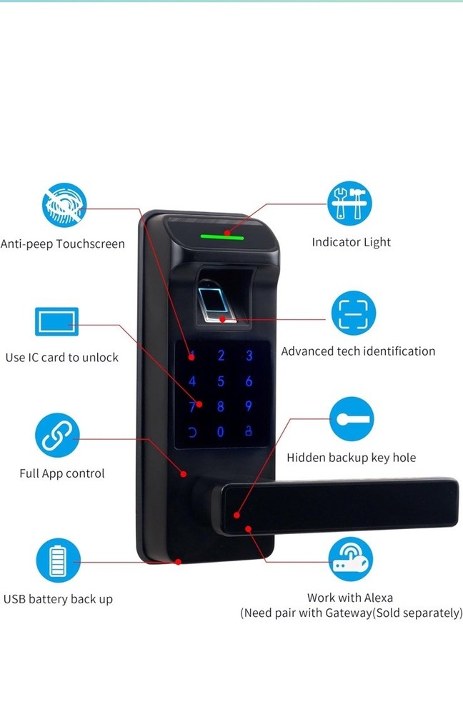 Harfo Fingerprint Door Lock