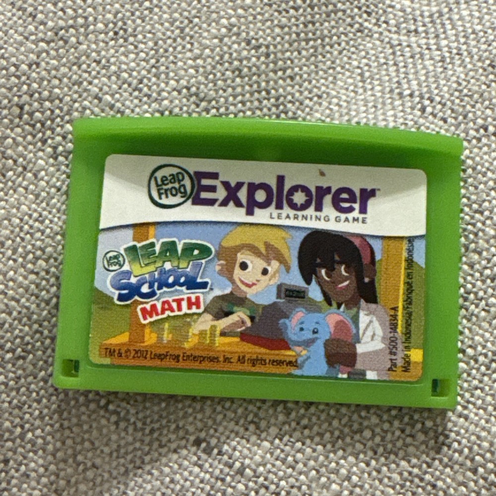 LeapFrog LeapPad Explorer Learning: Leap School Math Leap Pad 1 2 3