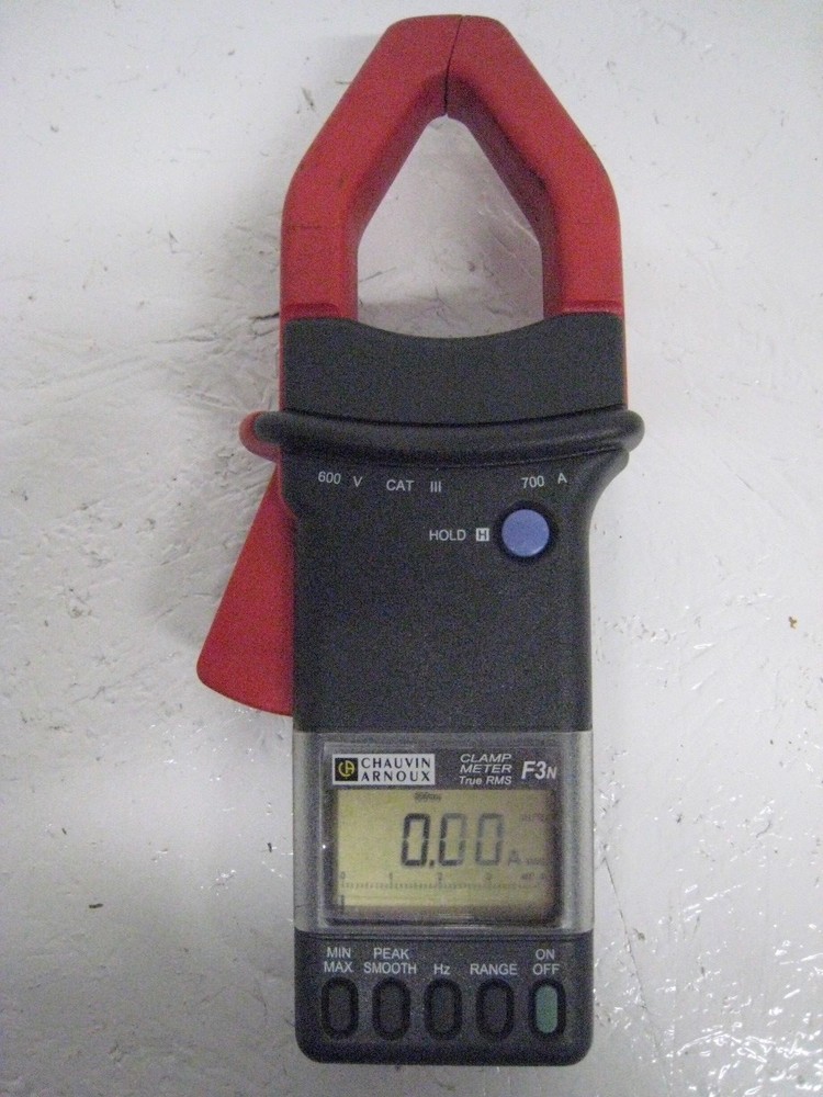 Chauvin Arnoux F3N Digital Clamp Meter AC Current Analyzer FLUKE CASE