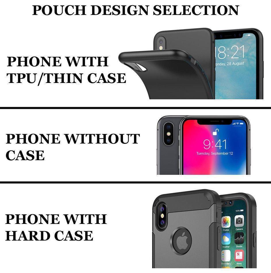 BLACK Belt Clip LOOP Horizontal Leather Pouch Case For IPhone 14 PRO MAX 14 PLUS