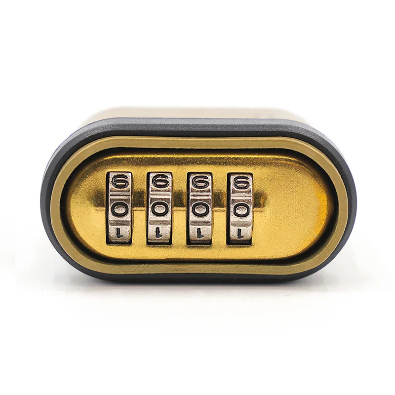 Four Digit Combination Zinc Alloy Waterproof Digital Code Security Padlock
