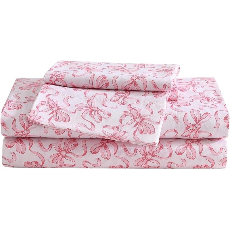 Microfiber Floral Bedding Set Soft Wrinkle Resistant Sheets W/ Pillowcases New