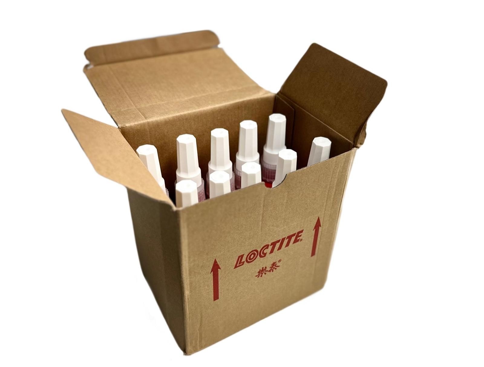 Loctite Threadlocker Red 271 Heavy Duty Adhesive for Large Fasteners 50 mL 10 pc