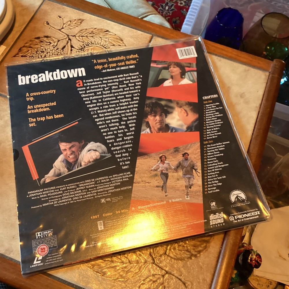 Breakdown (Laserdisc)