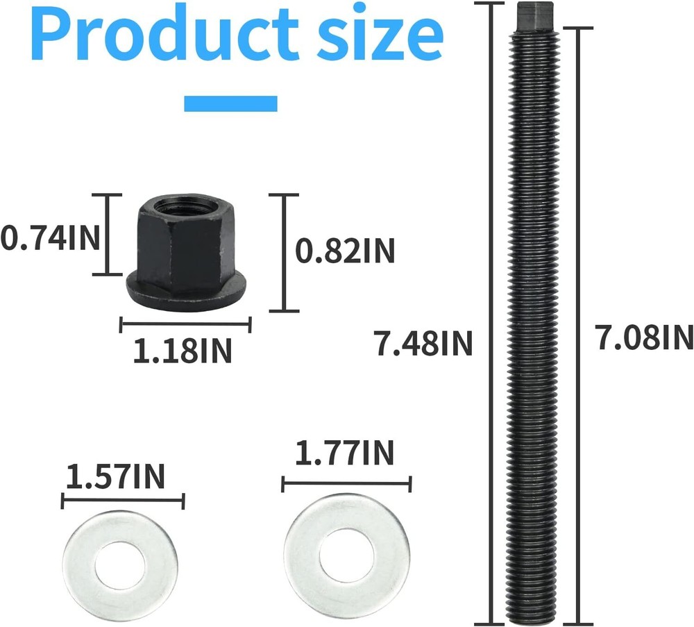 Crank Install Tool Harmonic Balancer Puller Fit for GM LS LT Engines