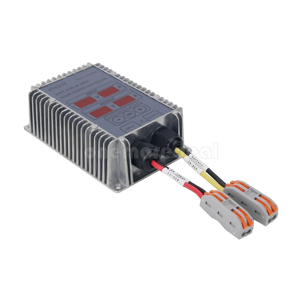 EL-MU200SP MPPT Step-up Solar Charge Controller 200W PV Input Power for 24-85V