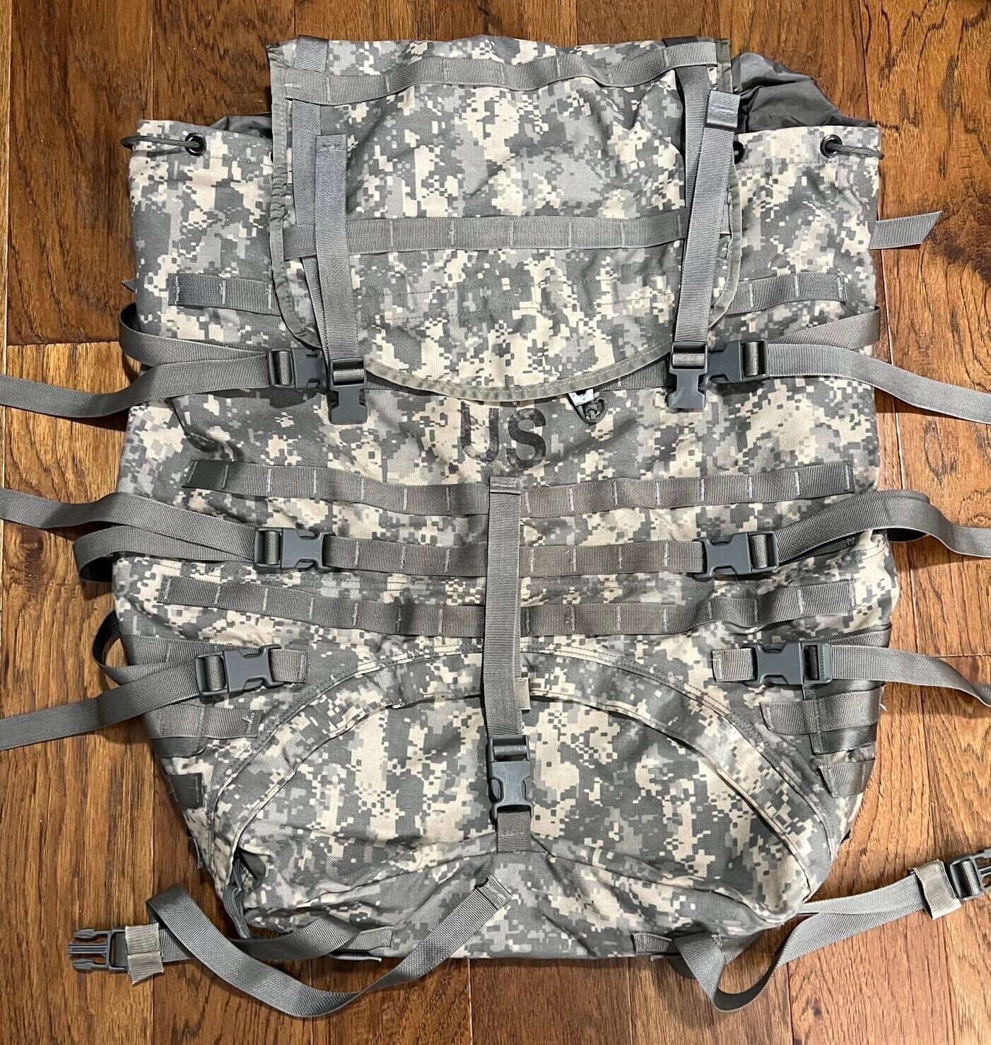USGI MOLLE II ACU Large Field Pack Rucksack Complete w/ Sustainment Pouches NEW