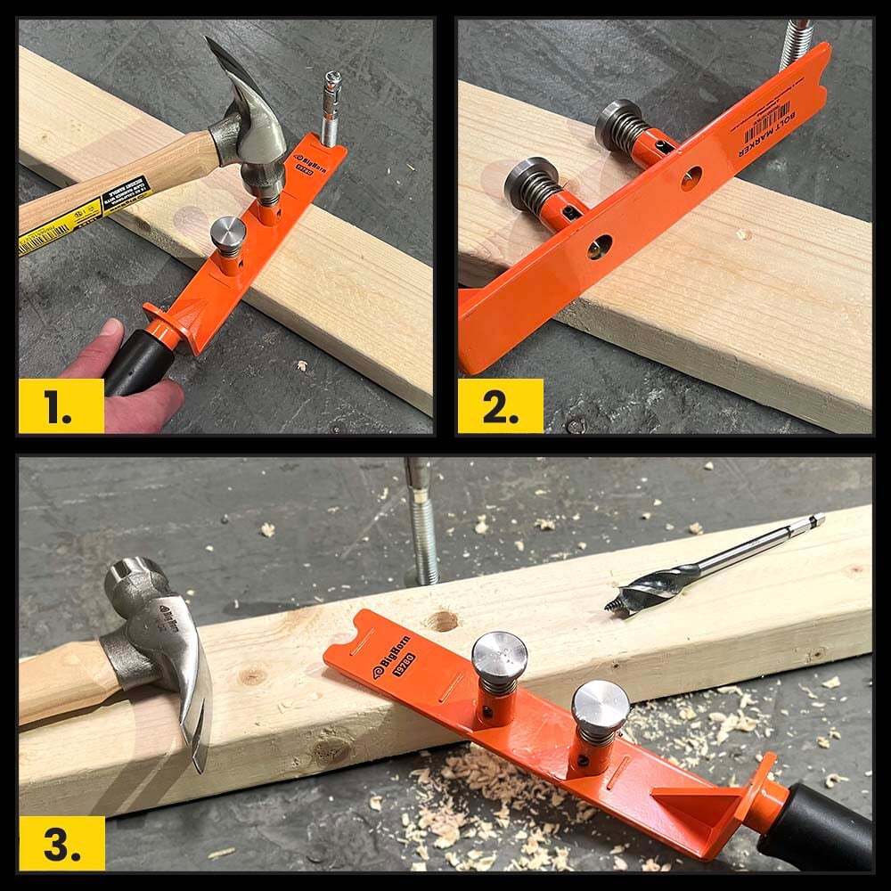 Big Horn 19780 Anchor Bolt Marker Guide
