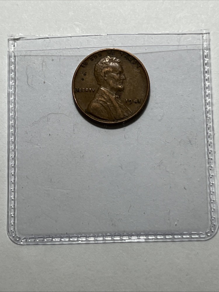 1941 Penny Error Slight Rotation Error