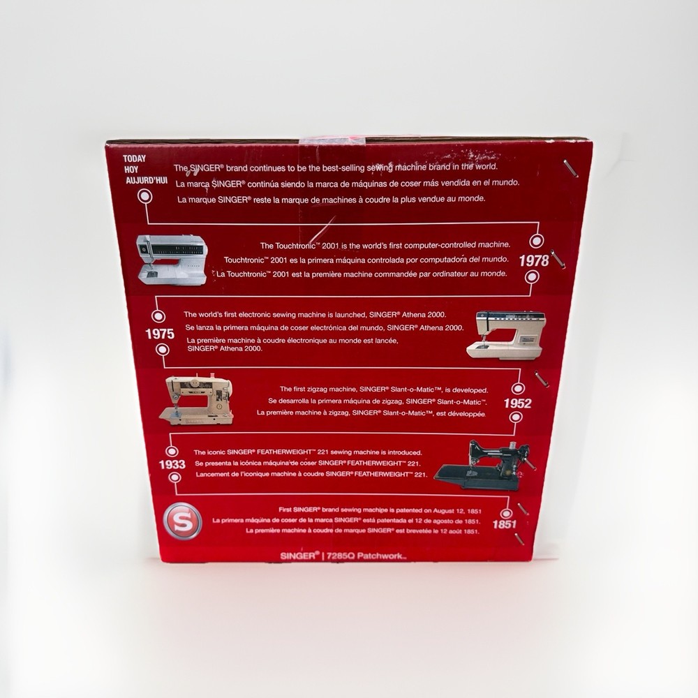 Singer Patchwork 7285Q Sewing and Quilting Machine with Extension Table