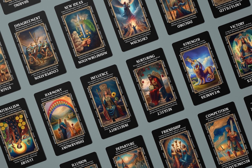 Arcanum: A Hybrid Tarot-Oracle Deck with Expanded Keywords by River Aether - ...