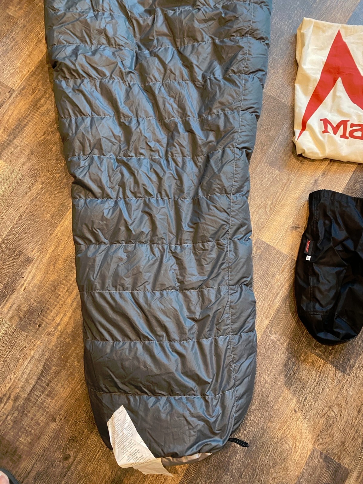Marmot Arroyo Goose Down Sleeping Bag 30 Degree Left Zip 82"x33.5"
