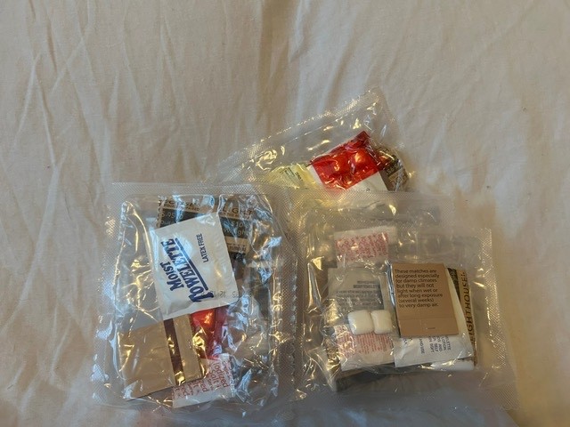 Military MRE Large Accessory Sampler 60+ Items