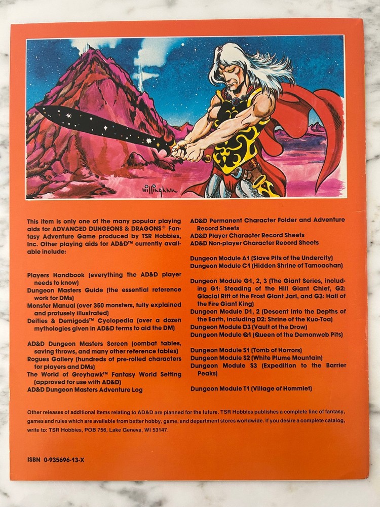White Plume Mountain S2 S-2 AD&D D&D MODULE