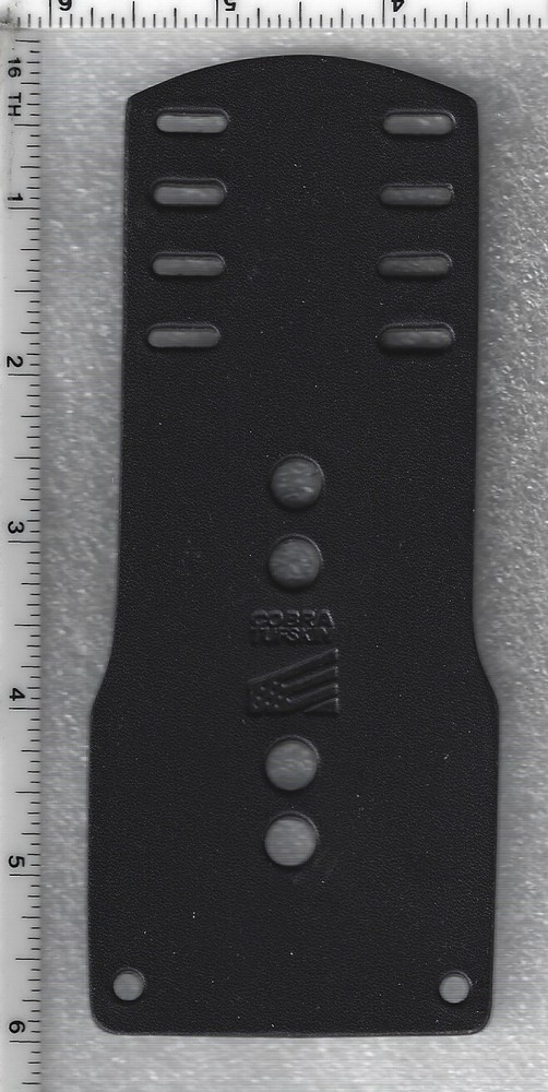 NYCPD-Leather Backer for Detective Shield holds Nameplate & 4-Citations