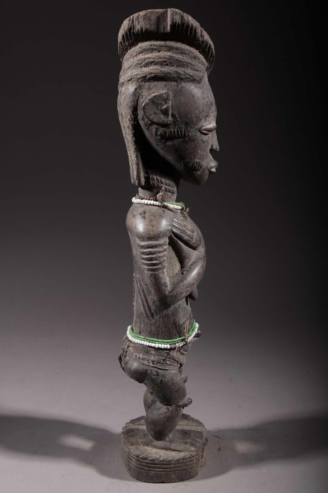 Mask African Statue Baoulé 2491