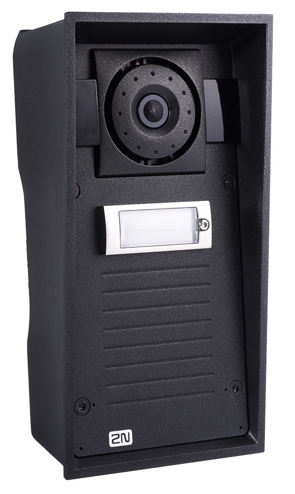 2N 9151101CHW 01337-001 IP Force Intercom - 1 Button + HD Camera + 10W Speaker
