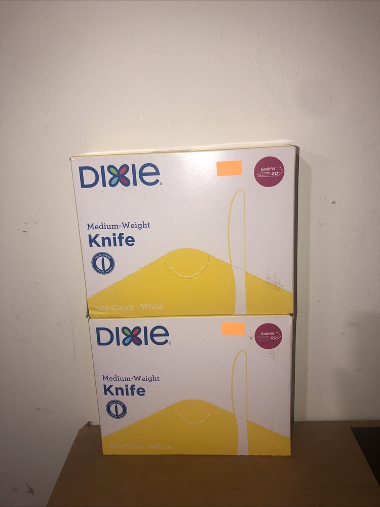 Dixie Medium Weight Plastic Knives 200count