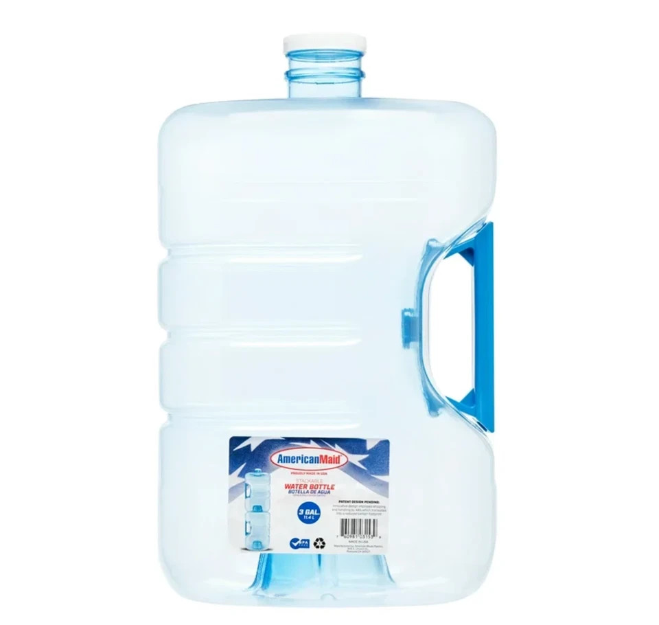 (2 pack) America - Stackable & Refillable Water Gallon (3gal per Gal)