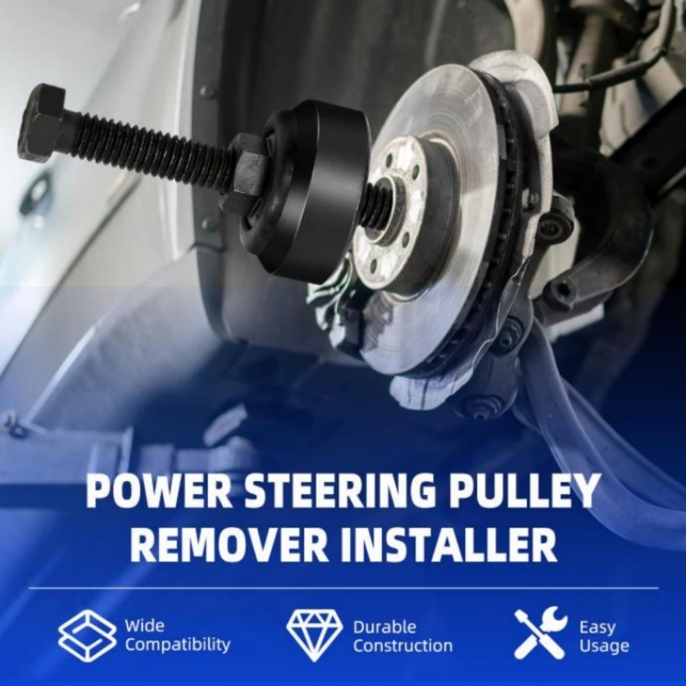 SZ7303B Power Steering Pump Pulley Puller Remover Install Tool Kit for GM Ford