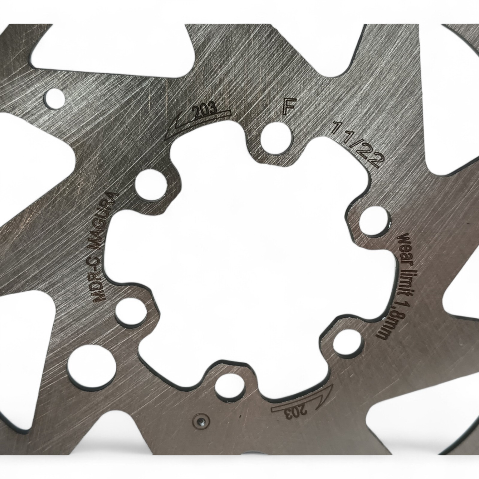 Magura MDR-C 203mm 6 bolt Enduro Rotor 1.8mm Disc Brake For MT7