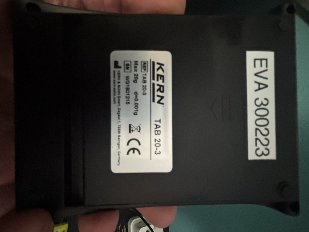 Kern TAB 20-3 Digital Scale 20g High Precision Scale