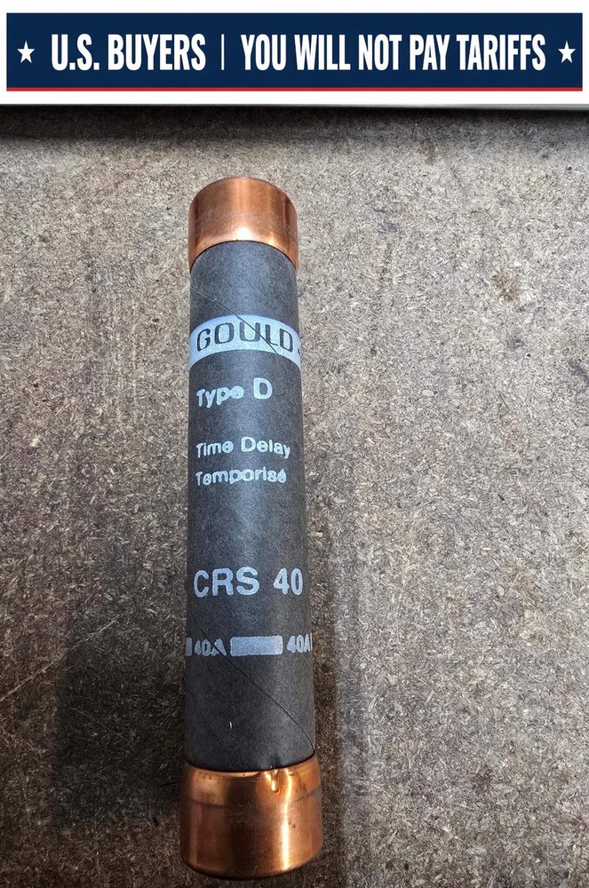 GOULD CRS40, 40AMP 600V TYPE D TIME DELAY