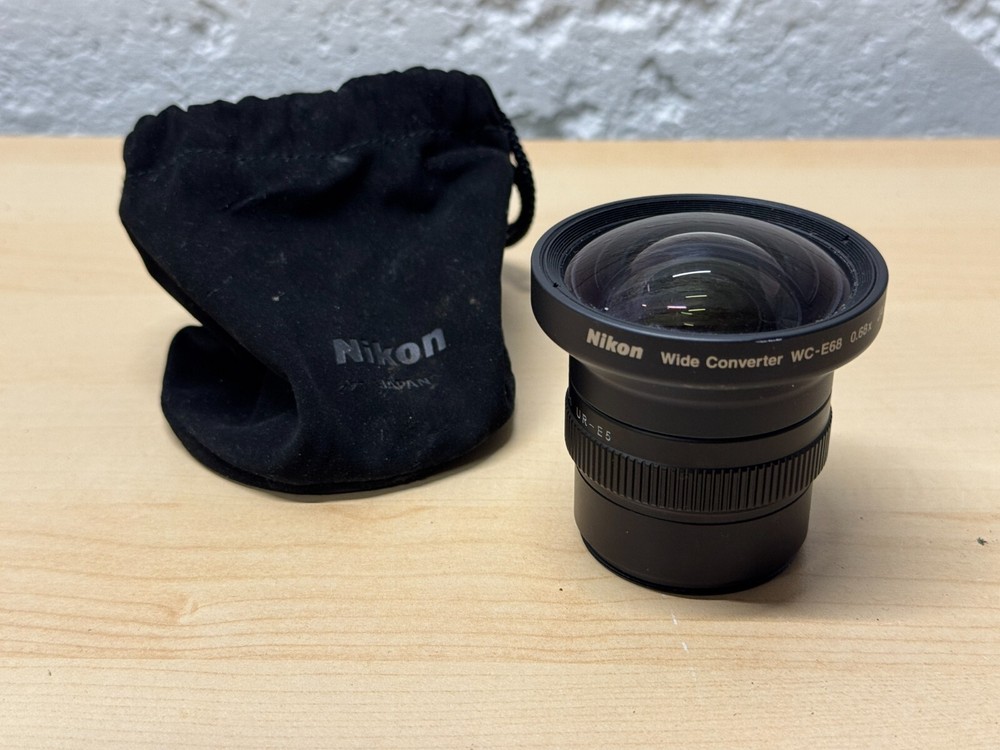 Nikon Wide-Angle Converter WC-E68 (0.68x)  (AH37)