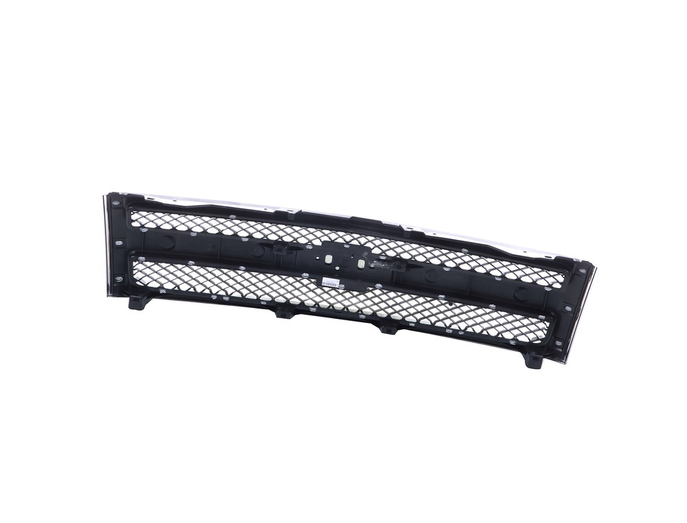 For 07-13 Chevy Silverado 1500 Grille Chrome Outer Frame With Black Mesh Insert