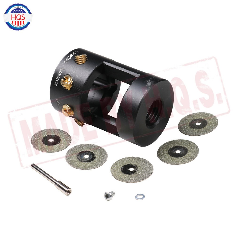 Tungsten Grinder With Sharpener Multi-Angle & Offsets Head Tool For TIG Welding