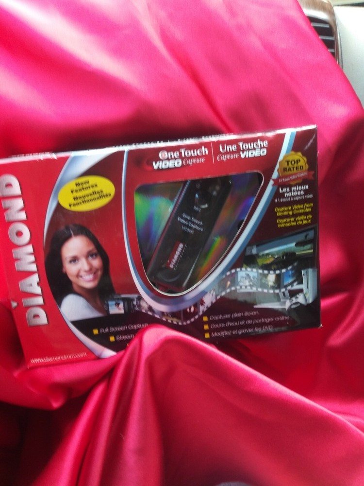 Diamond VC500 USB 2.0 One Touch Video Capture Convert Burn Device New