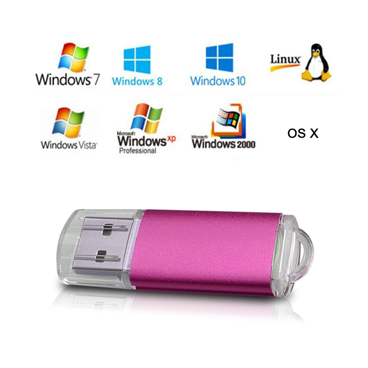 USB Flash Drive LOT 2GB 4GB 8G 16G 32G 64G USB 2.0 Pen Drive Memory Stick