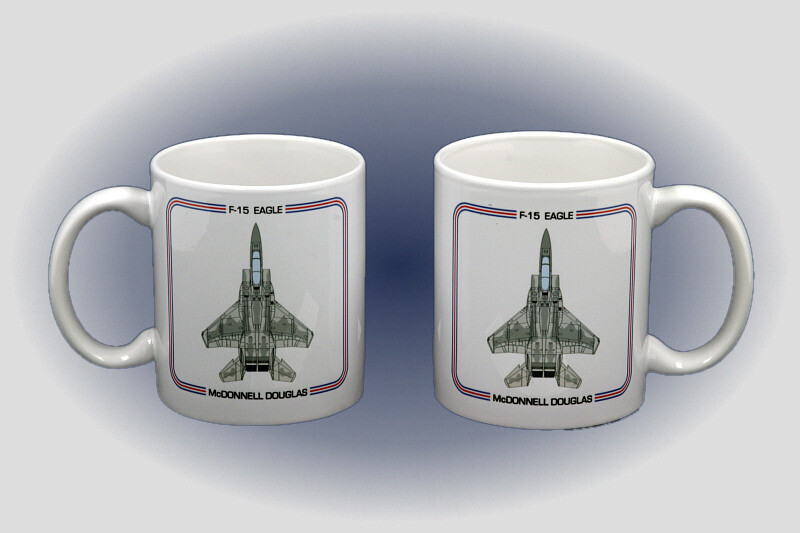 F-15 Eagle Coffee Mug - Dishwasher and Microwave Safe