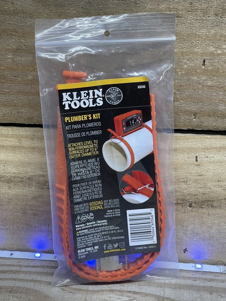Klein Tool Digital Level Plumbers Kit - New