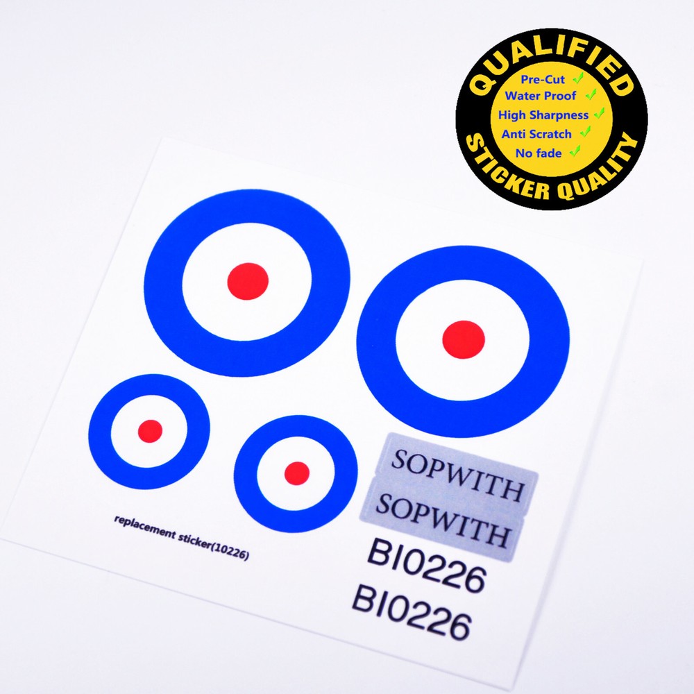 Replacement sticker for set 10226 Precut sticker