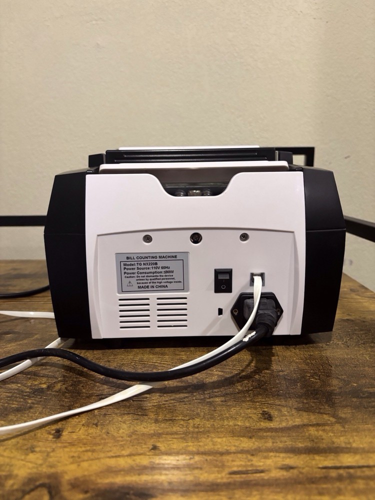 Bill Counting Machine Trigear Model NX220B