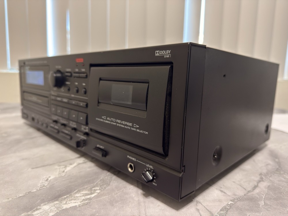 TEAC AD-800 CD Player / Reverse Cassette Deck💥READ💥only Tape & USB Work 💥